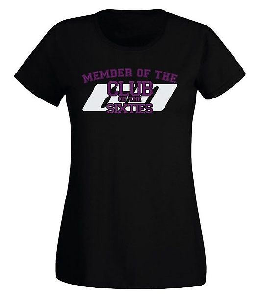 G-graphics T-Shirt Damen T-Shirt - 60 – Member of the Club of Sixties zum 6 günstig online kaufen