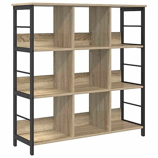 vidaXL Bücherregal Sonoma-Eiche 102 x 32 x 104,5 cm Holzwerkstoff 884007 günstig online kaufen