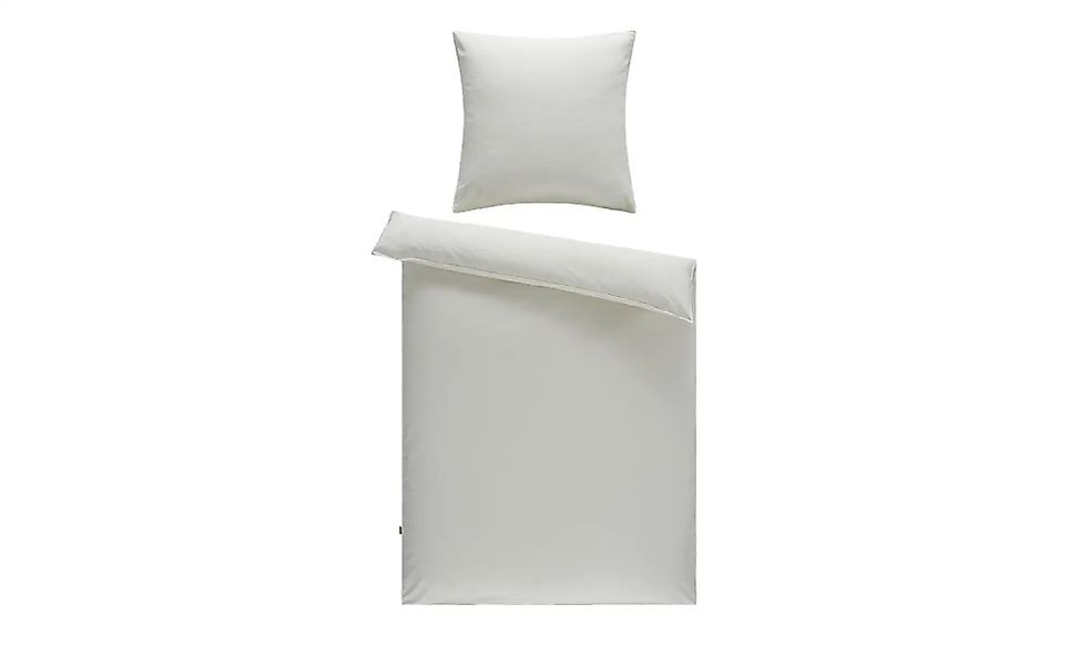 Como Green Baumwoll-Bettwäsche  Stone Washed ¦ weiß ¦ Maße (cm): B: 135 Bet günstig online kaufen