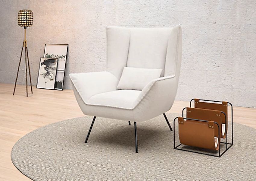 INOSIGN Sessel "Kilrea Relaxsessel, Ohrensessel" Extra hohe Rückenlehne günstig online kaufen