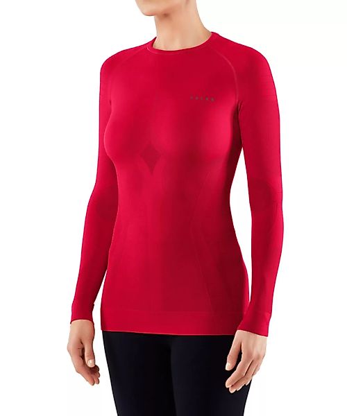 FALKE Damen Langarmshirt Maximum Warm, S, Pink, Uni, 33042-880602 günstig online kaufen