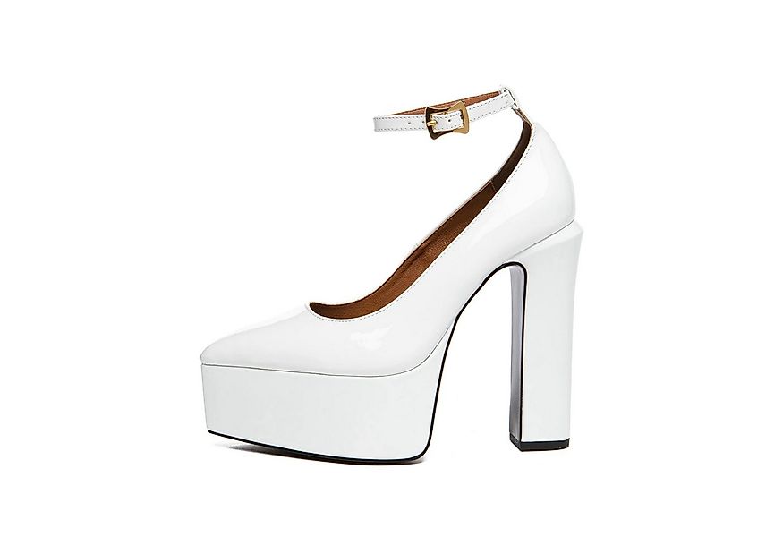 Giaro STYLET Plateaupumps 14 cm Absatzhöhe, 4 cm Plateau, veganes Leder günstig online kaufen