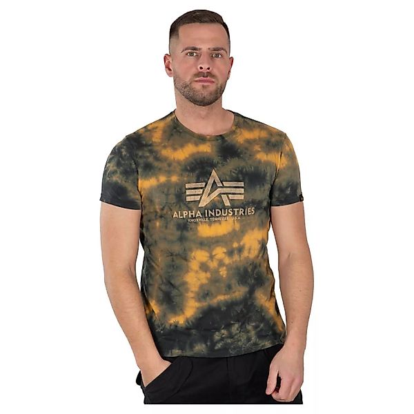 Alpha Industries Basic Batik Kurzärmeliges T-shirt XS Brown günstig online kaufen