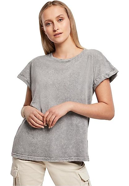 urbandreamz T-Shirt Damen Kurzarm Rundhals mit verlängerter Schulter Acid W günstig online kaufen