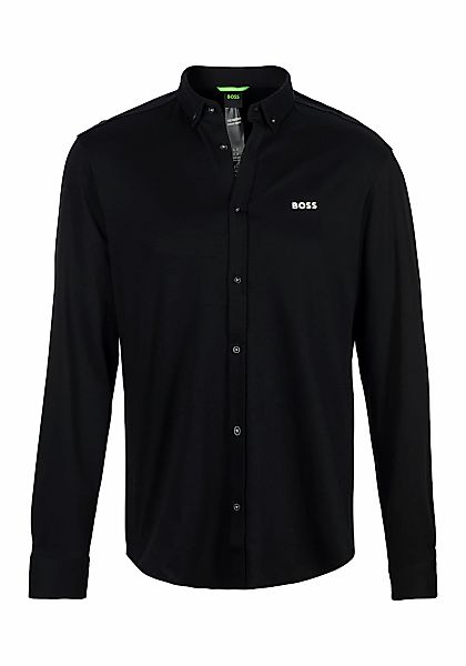 BOSS GREEN Langarmhemd "B MOTION L", mit Logo-Druck günstig online kaufen