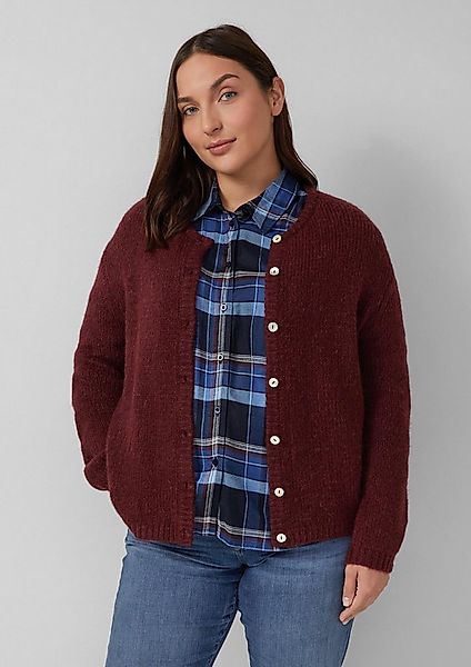 s.Oliver Cardigan Strickjacke Cardigan aus Alpakamix günstig online kaufen