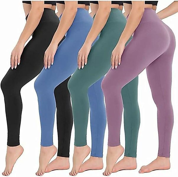 ZWY Yogatights Damen-Leggings mit hoher Taille, weiche Leggings Dehnbare Sp günstig online kaufen