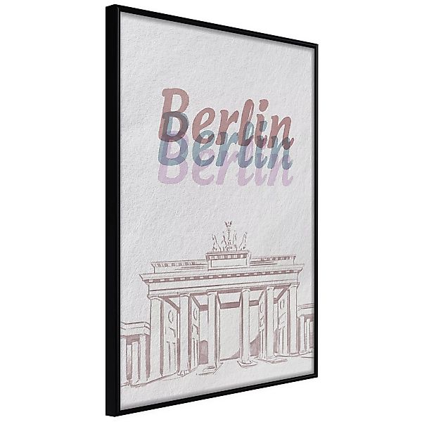 Poster - Pastel Berlin günstig online kaufen