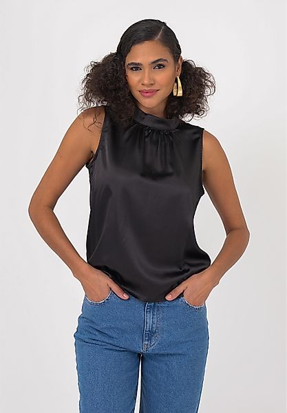 freshlions Klassische Bluse, (1 tlg.), mit hohem Kragen günstig online kaufen