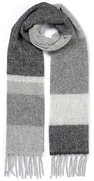 Cinque Strickschal ASTER, aus kuschelweichem Materialmix, Streifenoptik, ma günstig online kaufen