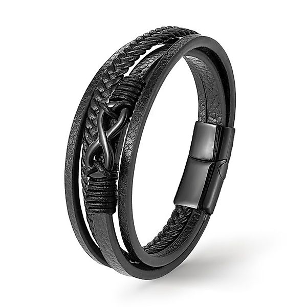 UNIQAL.de Lederarmband Unendlichkeit Leder Armband "NICE günstig online kaufen