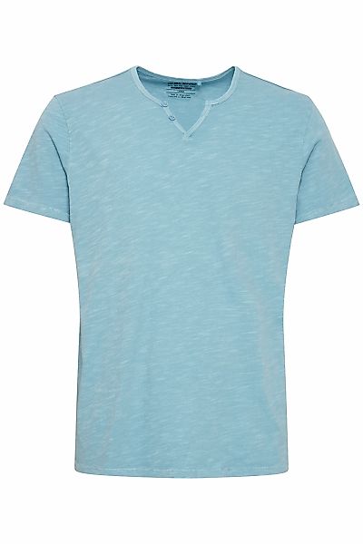 Blend T-Shirt "BHAshton split neck tee" mit Deko-Knopfdetail am Ausschnitt günstig online kaufen