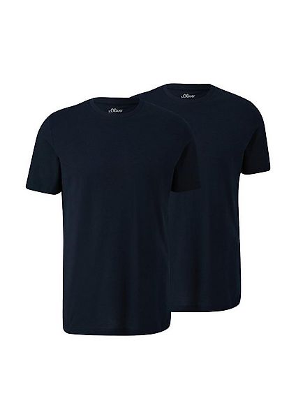 s.Oliver T-Shirt Regular fit (2-tlg) Rundhals, kurzarm günstig online kaufen