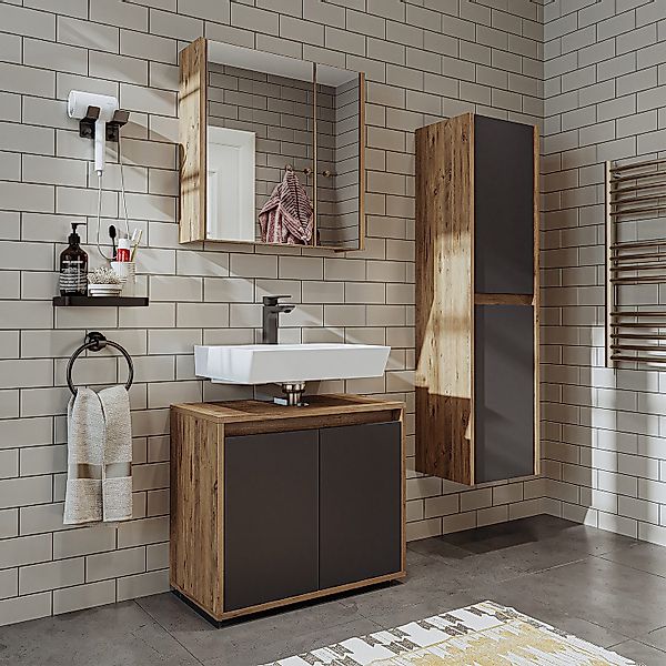 Roomart Badmöbel-Set MELONA 65, (Unterschrank • günstig online kaufen