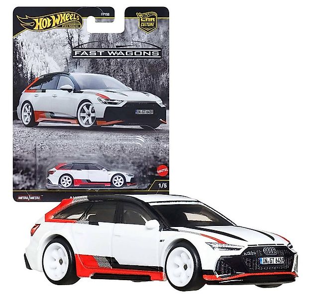 Hot Wheels Spielzeug-Rennwagen Audi RS 6 Avant JBK51 Hot Wheels Premium Car günstig online kaufen