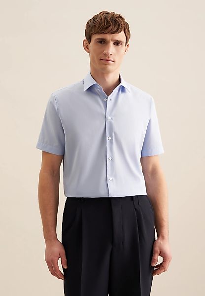 seidensticker Businesshemd "Shaped" Shaped 1/2 Kentkragen Uni günstig online kaufen