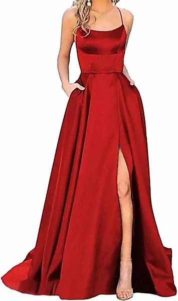 FIDDY Abendkleid Elegantes langes Ballkleid für Damen, rückenfrei günstig online kaufen