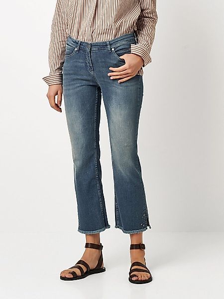 TONI Bootcut-Jeans Perfect Shape mit ausgefransten günstig online kaufen