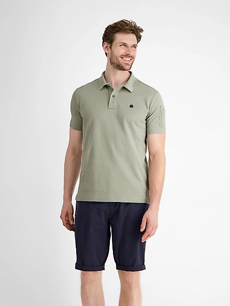 LERROS Poloshirt "LERROS Herren Poloshirt, tonal gestreift" günstig online kaufen