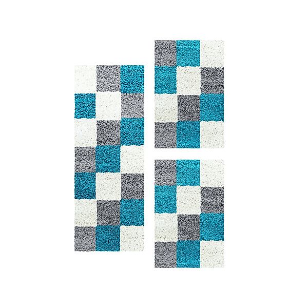 Teppium Teppich Kariert Design, Rechteckig, Höhe: günstig online kaufen