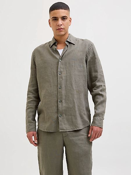 Jack & Jones Langarmhemd JPRCCLAWRENCE LINEN günstig online kaufen