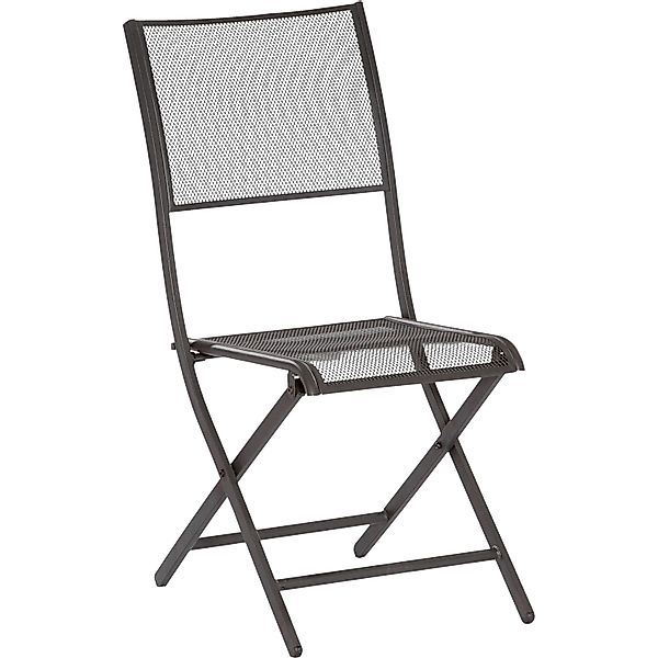 Gartenklappstuhl Samos Graphit 2er Set günstig online kaufen