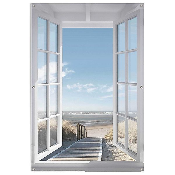 Reinders! Poster Fenster zur Nordsee, Outdoor günstig online kaufen