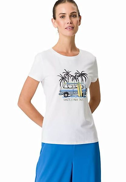 Zero T-Shirt mit Aufdruck (1-tlg) Plain/ohne Details günstig online kaufen