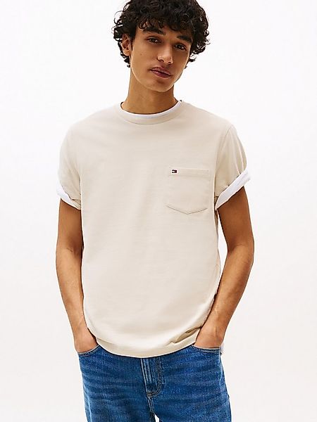 Tommy Hilfiger T-Shirt ESSENTIAL SOLID POCKET TEE günstig online kaufen