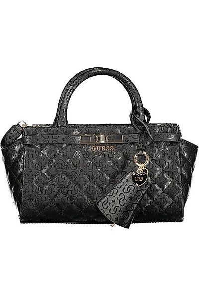 GUESS JEANS Umhängetasche, Elegante schwarze Handtasche mit Schultergurt un günstig online kaufen