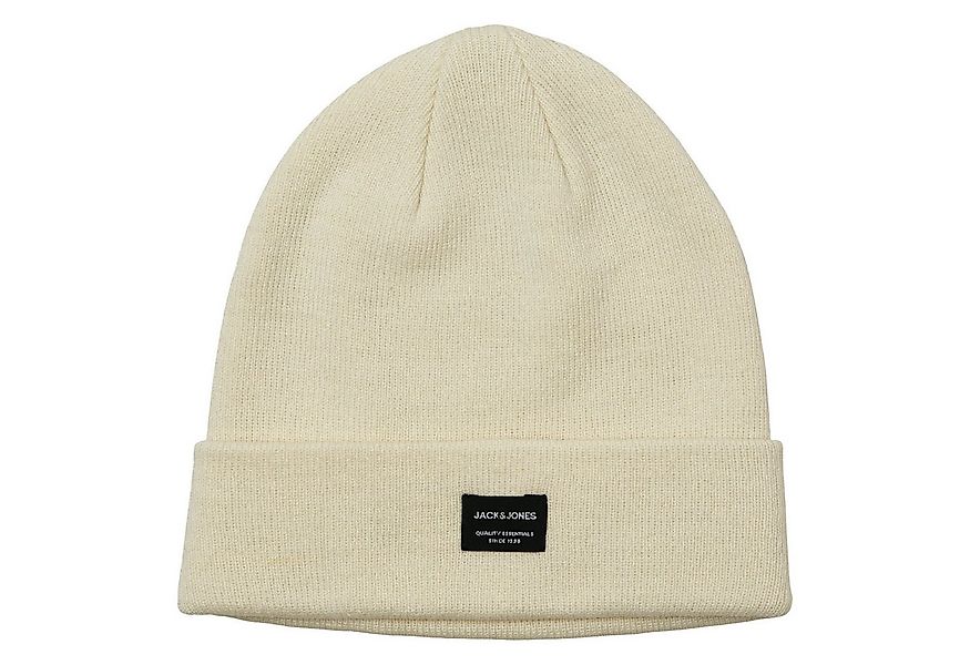 Jack & Jones Strickmütze Beanie JACDNA mit aufgesticktem Logo-Patch günstig online kaufen