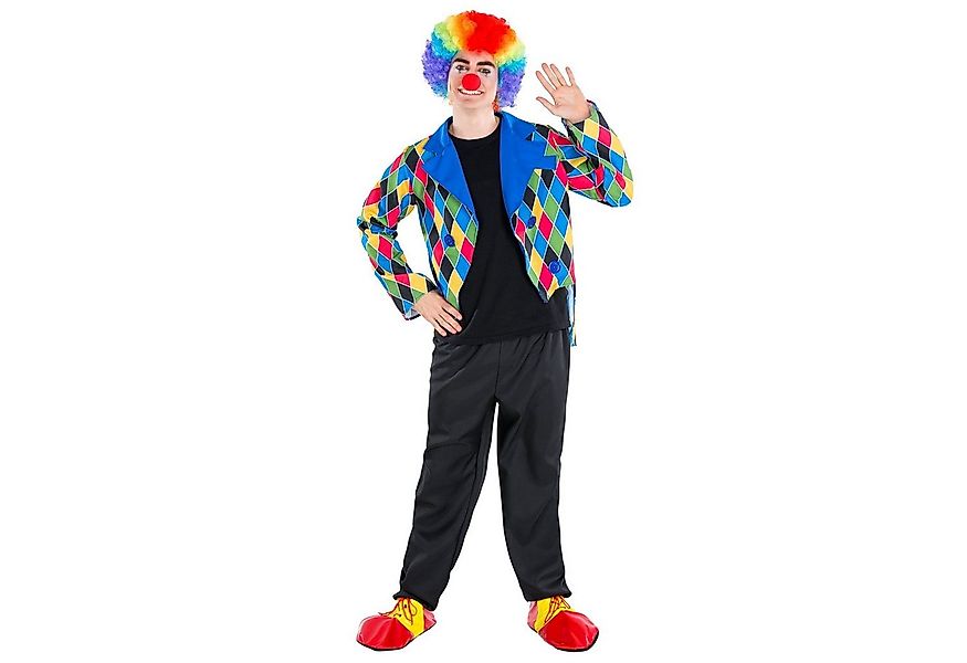 dressforfun Clown-Kostüm Herrenkostüm Clown Oleg, Bequeme, schwarze Hose mi günstig online kaufen