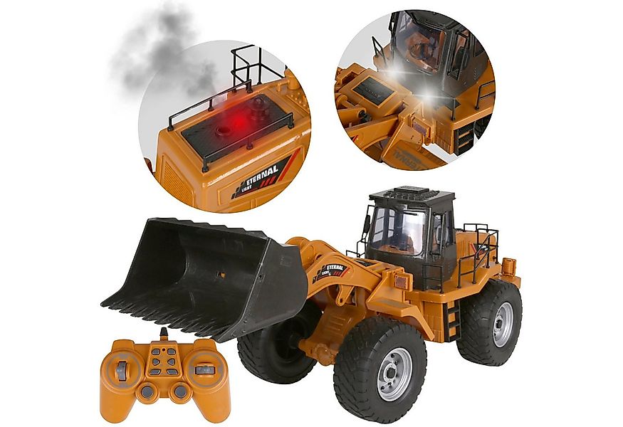 Sarcia.eu Spielzeug-Bagger Große ferngesteuerte Baumaschine, Bagger 1:8 mit günstig online kaufen