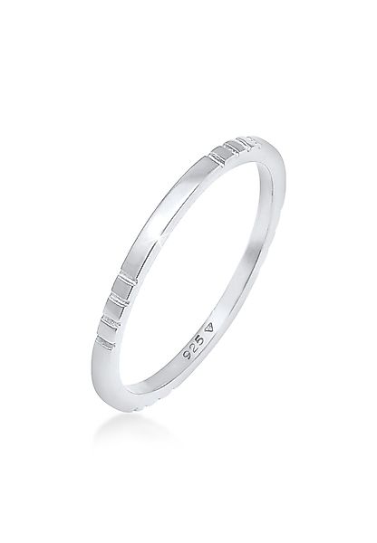 Elli Fingerring Stabelring Bandring Schmal Trend günstig online kaufen