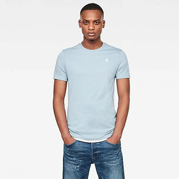G-star Graw Slim Kurzarm T-shirt S Ash Blue günstig online kaufen