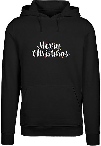 Merchcode Kapuzensweatshirt Merchcode Herren Merry Christmas Lights Heavy H günstig online kaufen