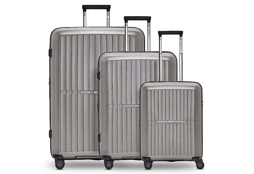 Pactastic Trolleyset Collection 01, 4 Rollen, (3-teilig, 3 tlg), Polypropyl günstig online kaufen