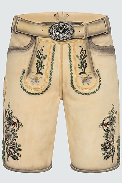 Lederhose Darian mit Gürtel günstig online kaufen