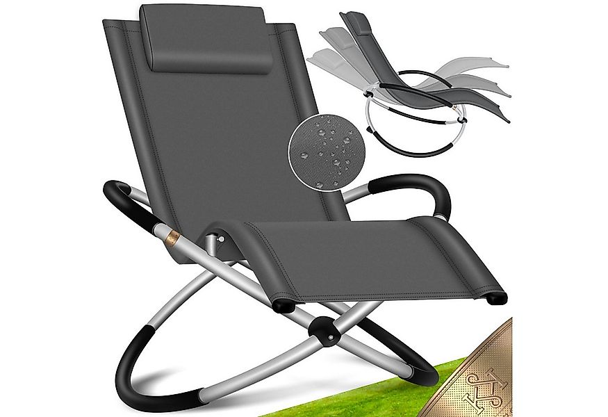 KESSER Gartenliege, Relaxliege Liegestuhl Gartenliege Gartenstuhl Klappstuh günstig online kaufen