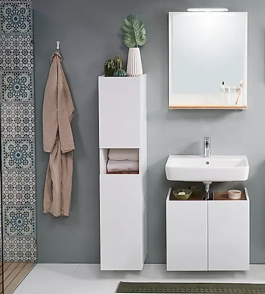 Saphir Badmöbel-Set »Quickset 947 3-teilig, Waschbeckenunterschrank mit Spi günstig online kaufen