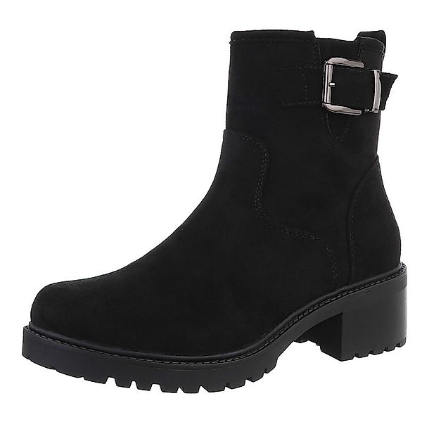 Ital-Design Damen Freizeit Stiefelette (87740240) Blockabsatz günstig online kaufen