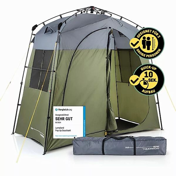 Lumaland Kuppelzelt Pop Up Duschzelt Quick günstig online kaufen