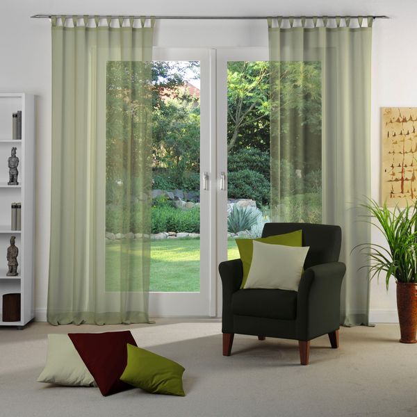 Wirth Vorhang "Sunday" Schlaufen 1 Stk. tlg. nach Maß günstig online kaufen