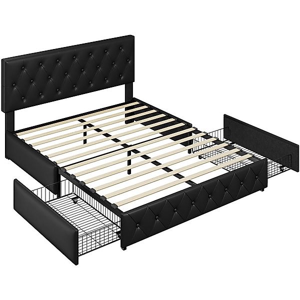 Yaheetech Polsterbett 140/160 x 200 cm, günstig online kaufen