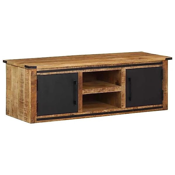 vidaXL TV-Schrank mit Türen 105x35x36 cm Massivholz Mango 374062 günstig online kaufen