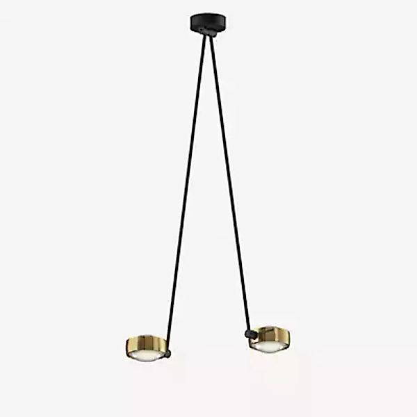 Occhio Sento Soffitto Due 100 Up D Deckenleuchte LED 2-flammig, Kopf bronze günstig online kaufen