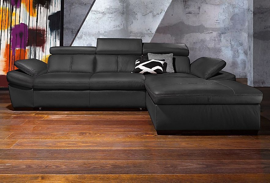 exxpo - sofa fashion Ecksofa »Salerno, klassisch modernes Funktionssofa, ho günstig online kaufen