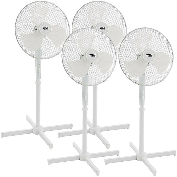 BURI Standventilator 4x Standventilator Ventilator Windmaschine günstig online kaufen