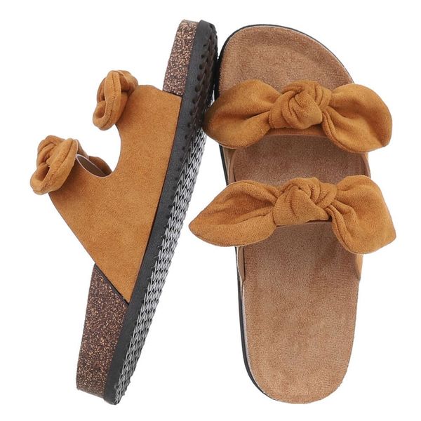 Ital-Design Bequeme Damen-Sandalen mit Bändern für günstig online kaufen