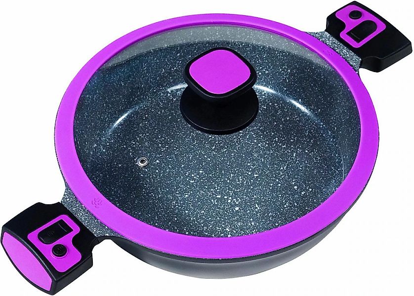 KING Servierpfanne "Click-Grip" Aluminiumguss 1 Stk. tlg. Ø 28 cm, abnehmba günstig online kaufen